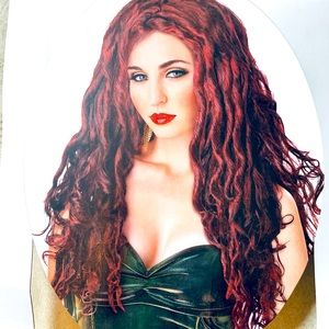 Red Medusa Wig NEVER WORN